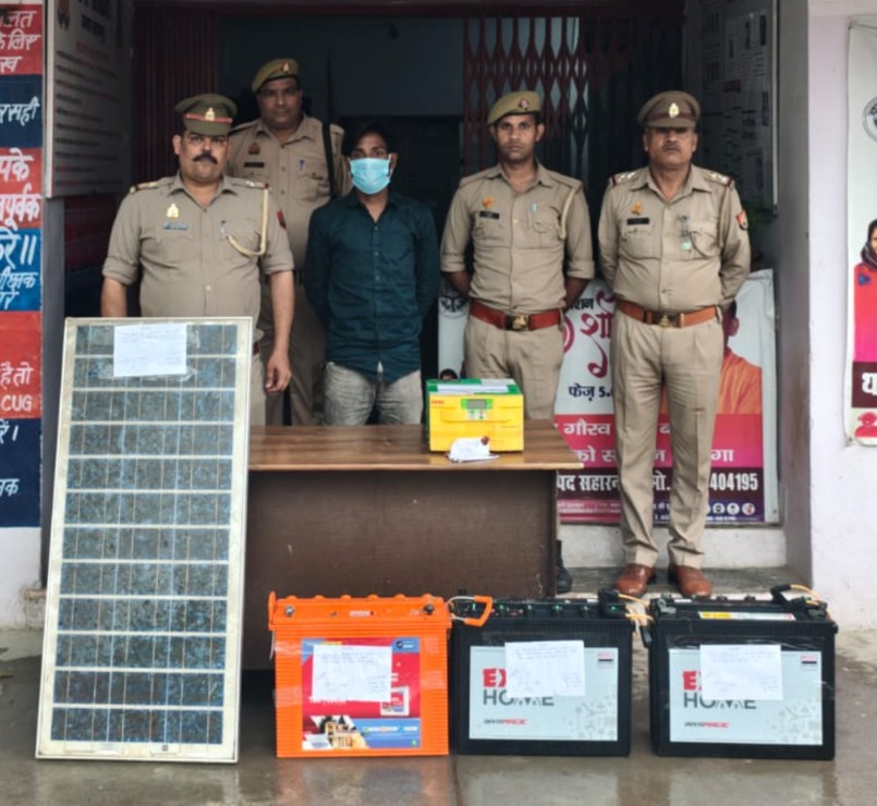 सहारनपुर पुलिस ने तीन बड़ी चोरियों का किया खुलासा